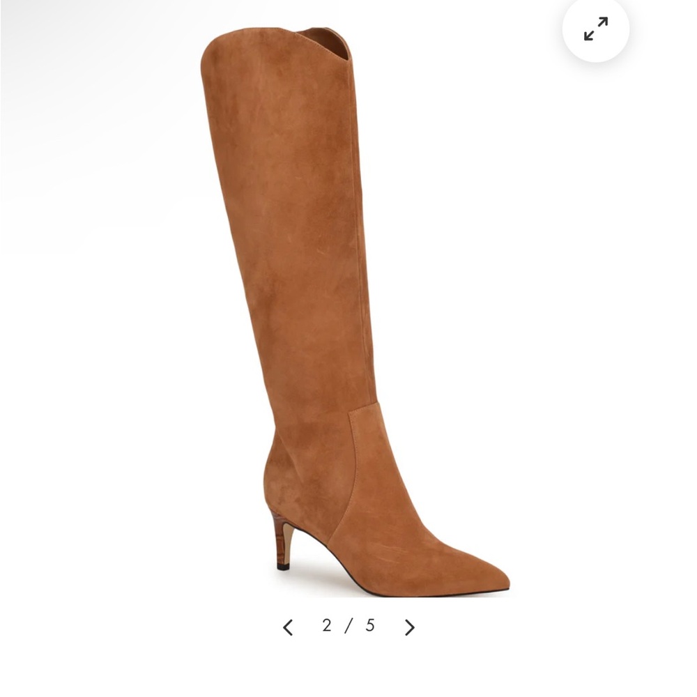 Nine West Sirena in Natural Suede